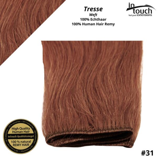 Tressen-Extensions 55cm Farbe 31
